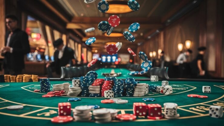 modus99 app showing live blackjack table with dealer and game interface